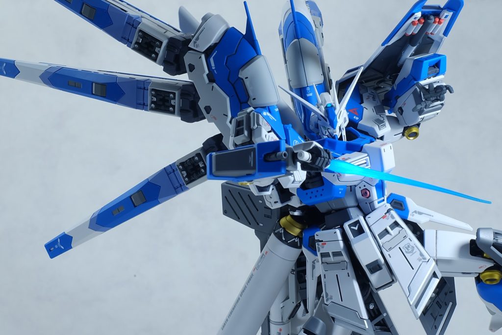 RG Hi-νガンダム　＋ハイパー・メガ・バズ―カランチャー＋エフェクト–8枚目/制作者：Tomato.nit