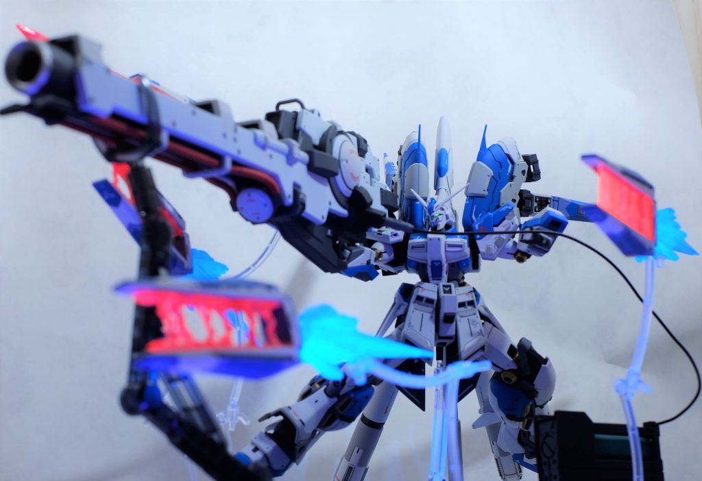 RG Hi-νガンダム　＋ハイパー・メガ・バズ―カランチャー＋エフェクト–5枚目/制作者：Tomato.nit