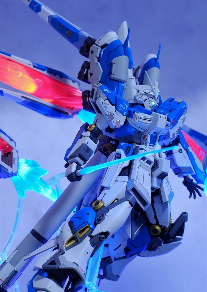 RG Hi-νガンダム　＋ハイパー・メガ・バズ―カランチャー＋エフェクト–7枚目/制作者：Tomato.nit