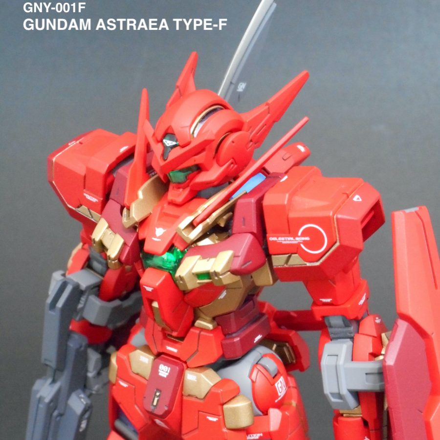 RG ガンダムアストレア タイプ-F｜きゅべさんのガンプラ作品｜GUNSTA 