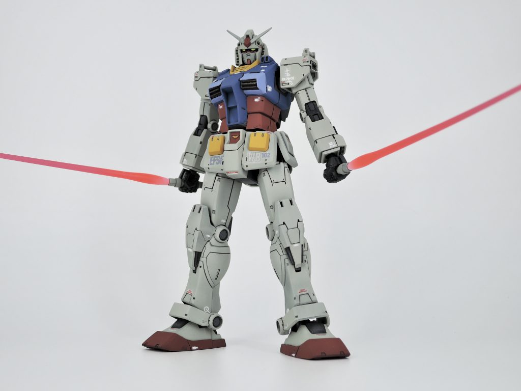 HG RX-78-02ガンダム（THE ORIGIN）–7枚目/制作者：ぴーさん