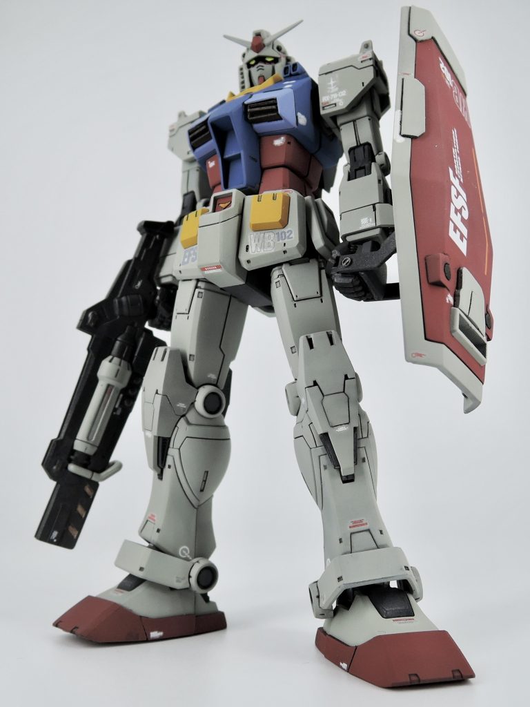 正面白はややグレー強めにしています。（写真だと分かりにくい・・・）