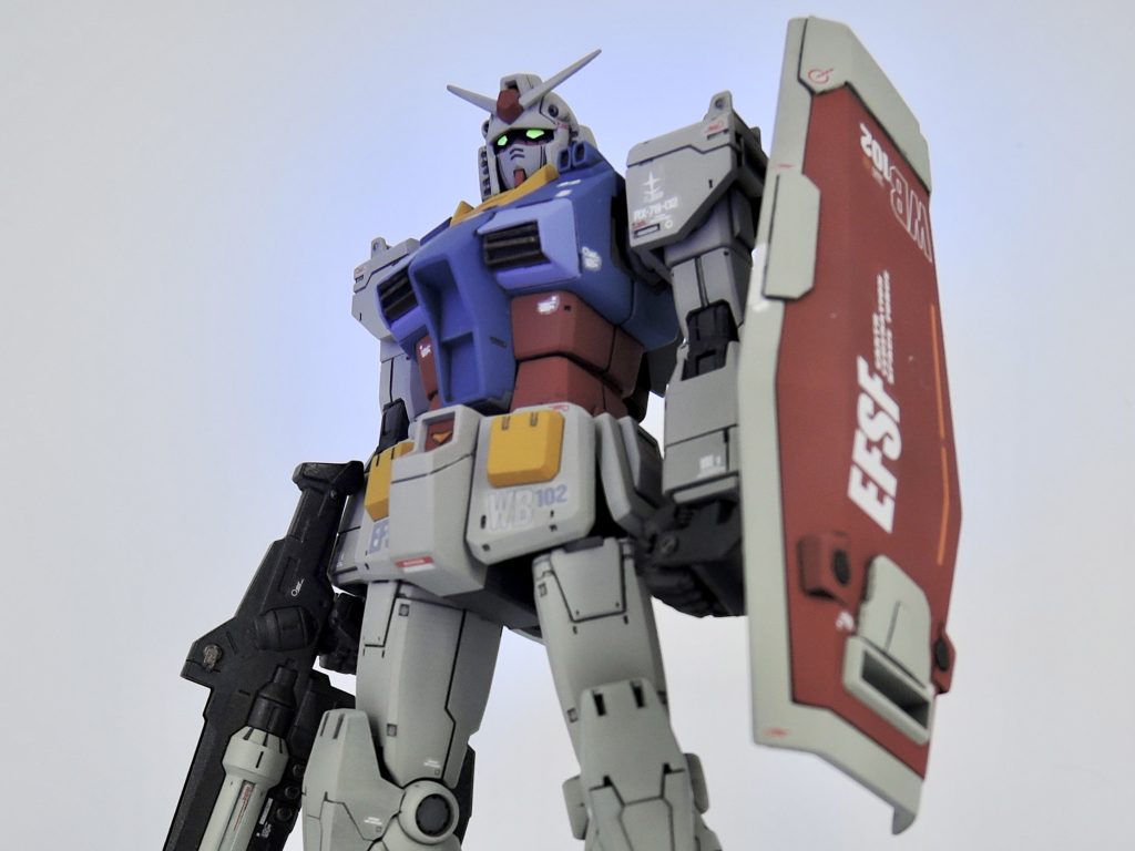 HG RX-78-02ガンダム（THE ORIGIN）–4枚目/制作者：ぴーさん