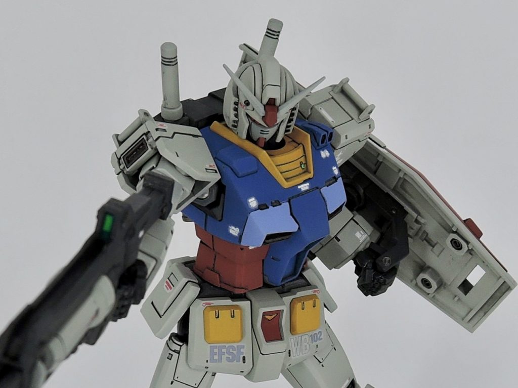 HG RX-78-02ガンダム（THE ORIGIN）–8枚目/制作者：ぴーさん