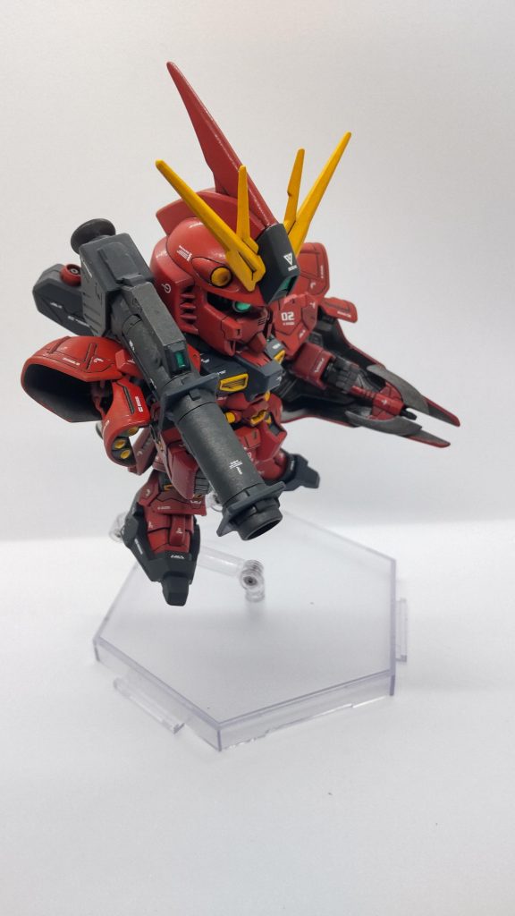 SD シャア専用 νガンダム–5枚目/制作者:窯猫