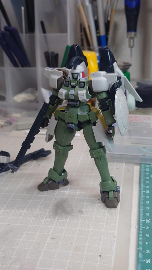 少しずつ現物合わせで進めました。