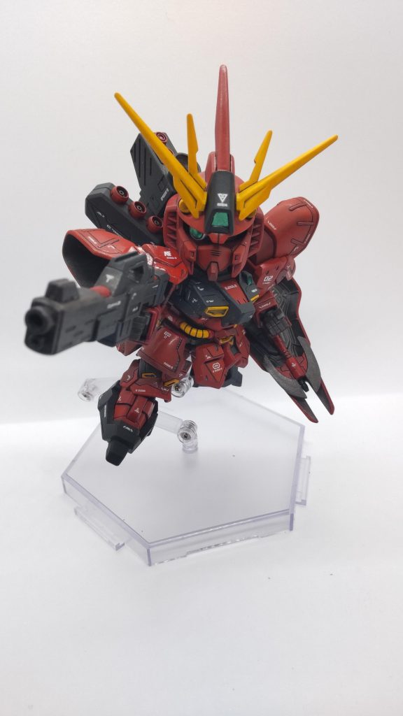 SD シャア専用 νガンダム–4枚目/制作者:窯猫
