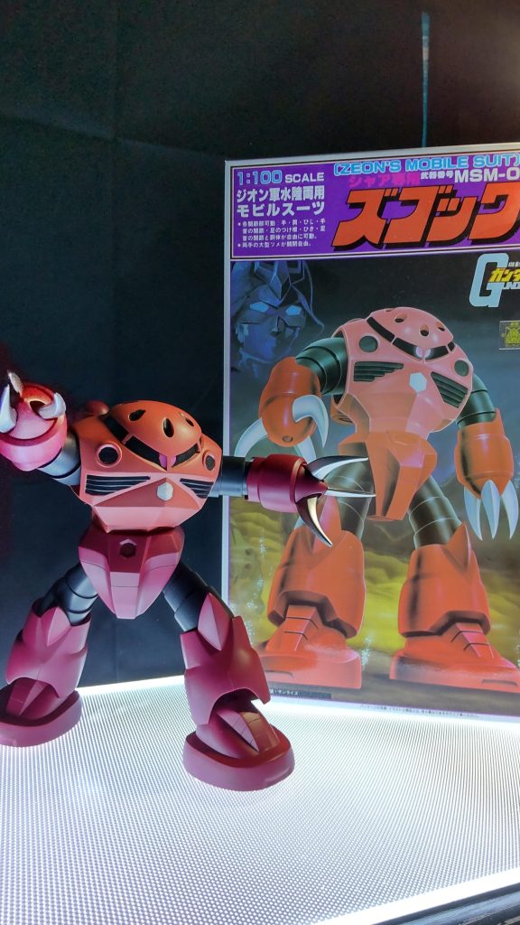 やっぱりズゴックはカッコいいですよね。