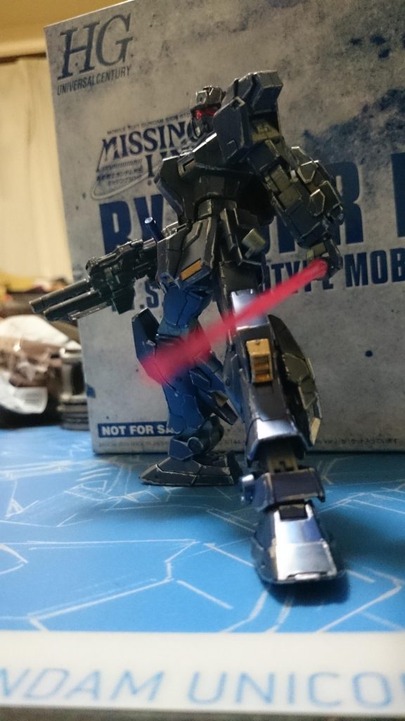 ビームサーベルボヤケて撮れたｗ