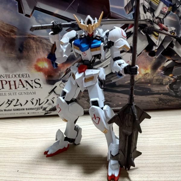 HG ガンダムバルバトス　部分塗装