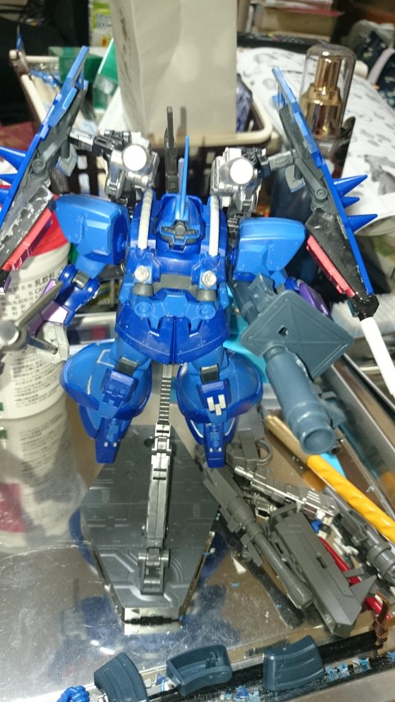 塗装前にバランス調整中!!