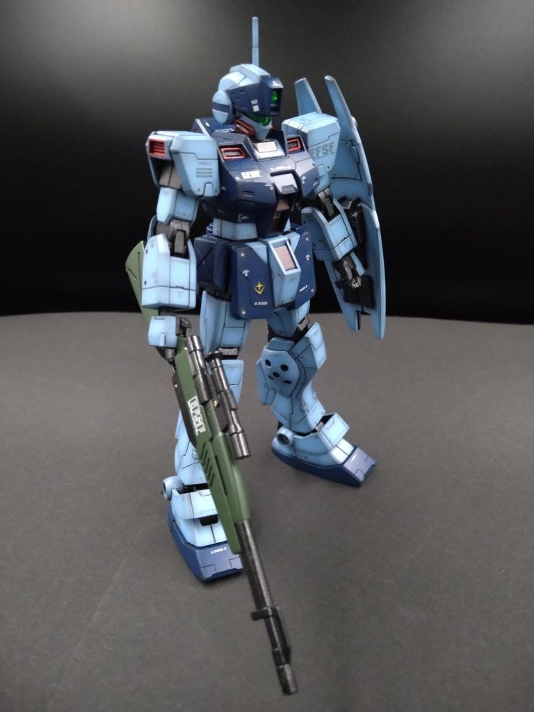 今回も最近お気に入りの黒立ち上げで仕上げてみました