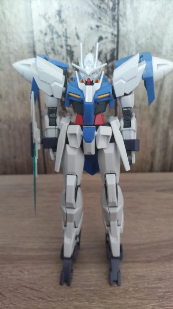 全高20メートル　重量58トンダブルオーガンダムFXが宇宙空間でも重力圏と同じ性能を発揮するための形態。速さとしてはトランザムの五分の三、FXバーストの五分の四。（個人的にトランザムのほうが速いと思っているので）