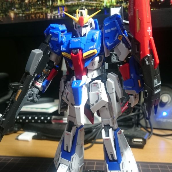 markIIを作った後はこれですよね。RGZ-ガンダム！