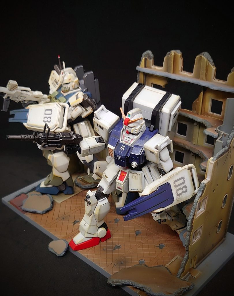 陸戦型ガンダムは、キットも凄いのですが飾るのも荒野、市街地、密林などどこでも合うのでジオラマとか挑戦したくなりますね！最後までご覧いただき、ありがとうございます🌟