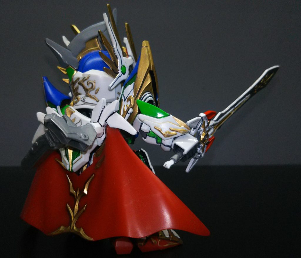 SDW ヒーローズ ナイトストライクガンダム–3枚目/制作者：茅薙計都(@keito_kayanagi)