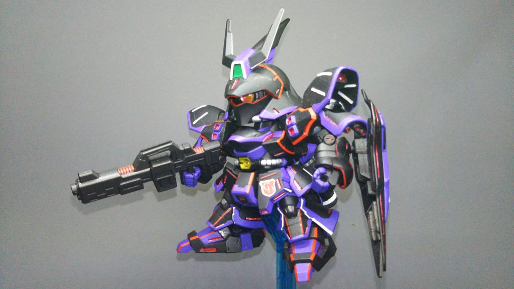 SD　サザビー・ブラック–5枚目/制作者：茅薙計都(@keito_kayanagi)