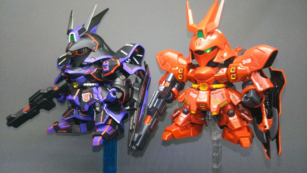 ノーマルサザビーとのツーショット。