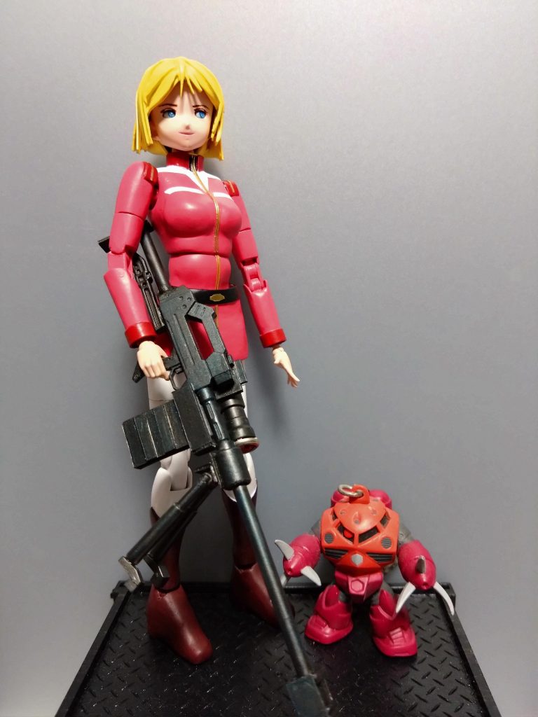 キャスバル兄さんと涙の再会。家にはコレしか無かった。