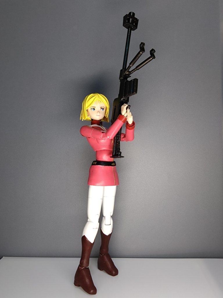 追加のライフル構え。