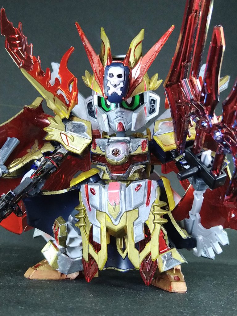 正面からガンマカとシールなのでところどころ粗がヒドイてす😓