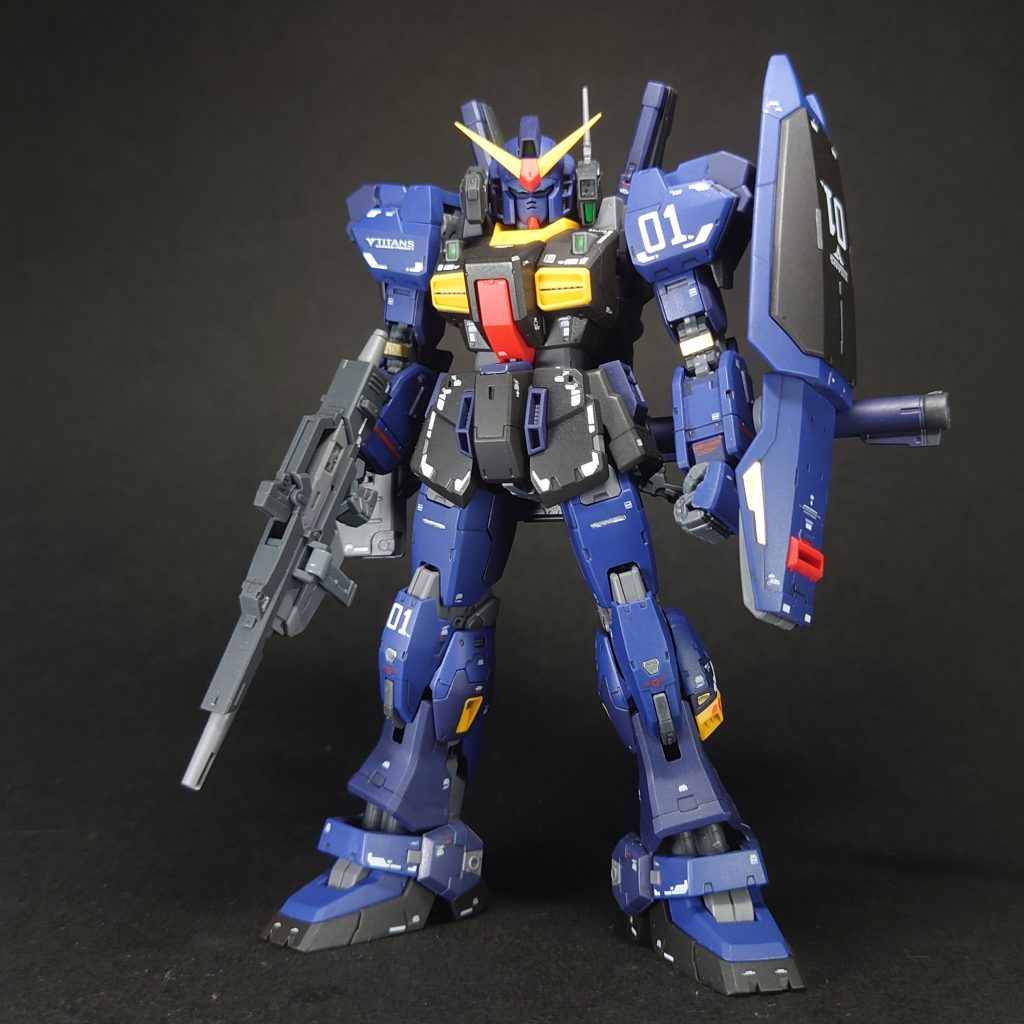 様々は、モデルでキット化されているマークⅡですが、私はRGのデザインが一番好きです。