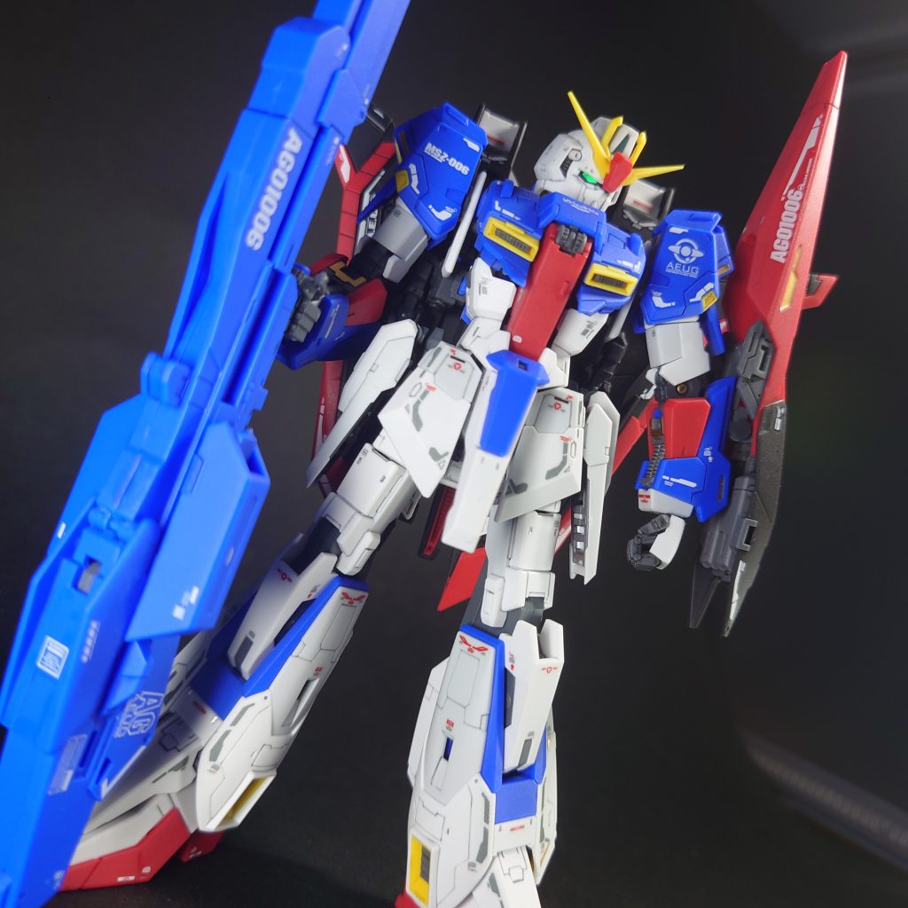 ハイニューガンダム RG MSZ-006 Zガンダム｜ねこロンビアさんの