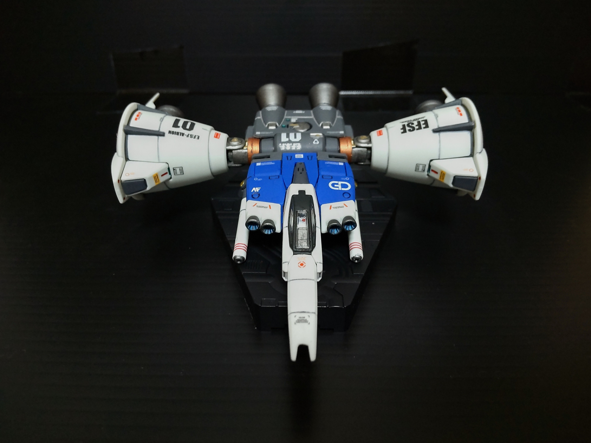 MG GP01-fb FF-XⅡコアファイター｜SC30さんのガンプラ作品｜GUNSTA 