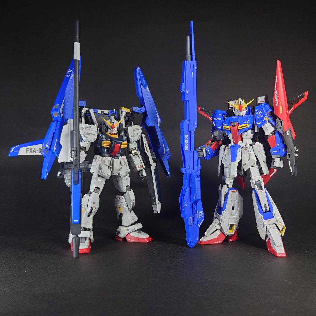 スーパーガンダムと、これに百式がRGで出てくれたら、ガンダムチーム完成ですね(笑)