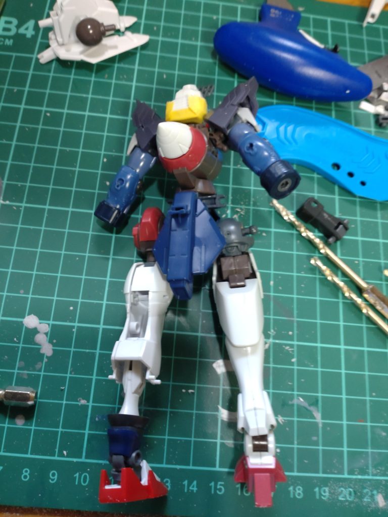 後ろが開いてる