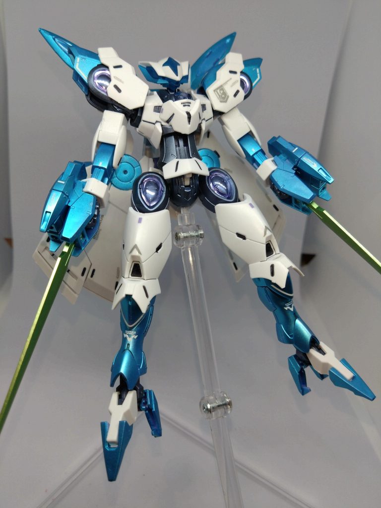 正義執行。もっと神々しさを出したかった。