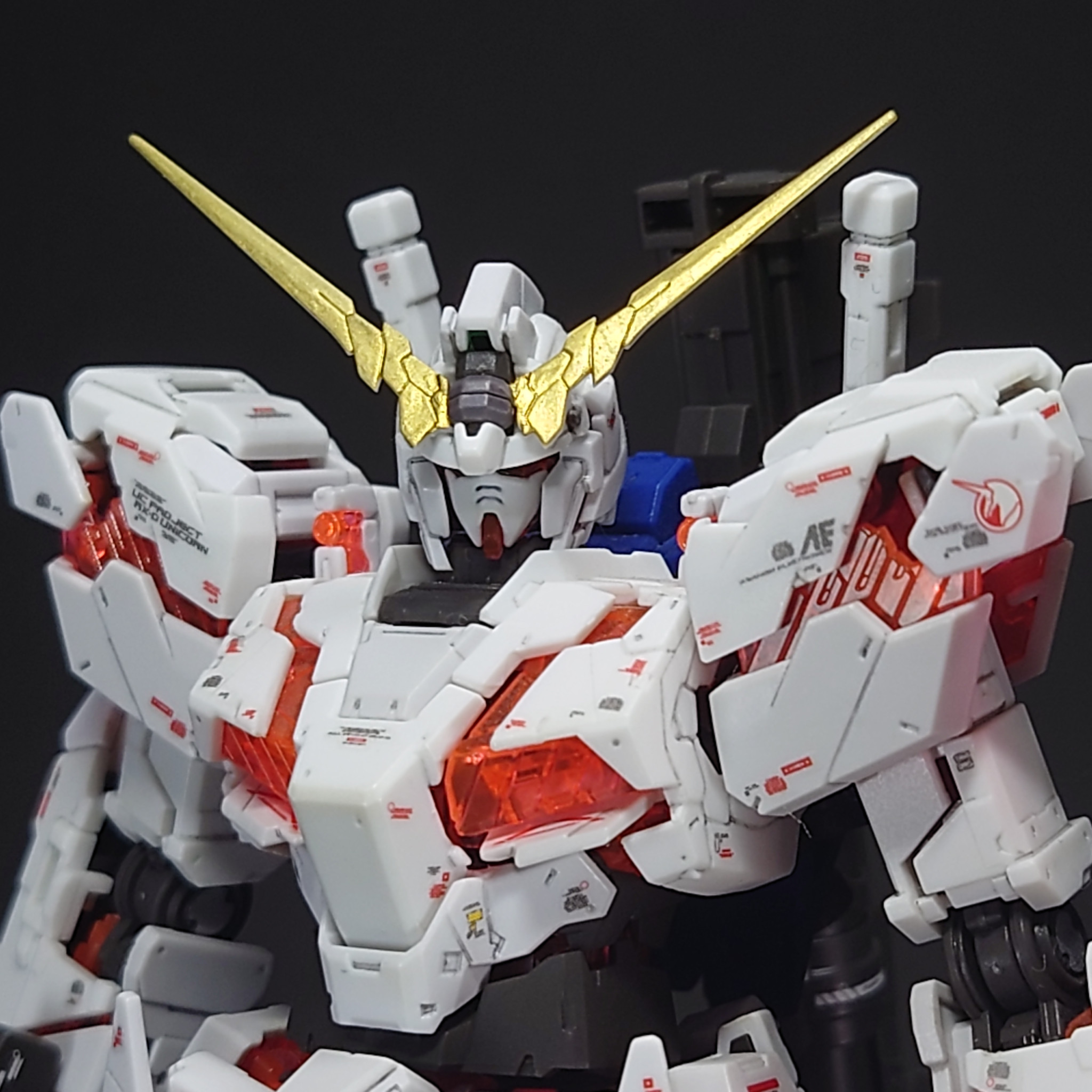 ＲＧ ユニコーンガンダム｜NAGさんのガンプラ作品｜GUNSTA（ガンスタ）