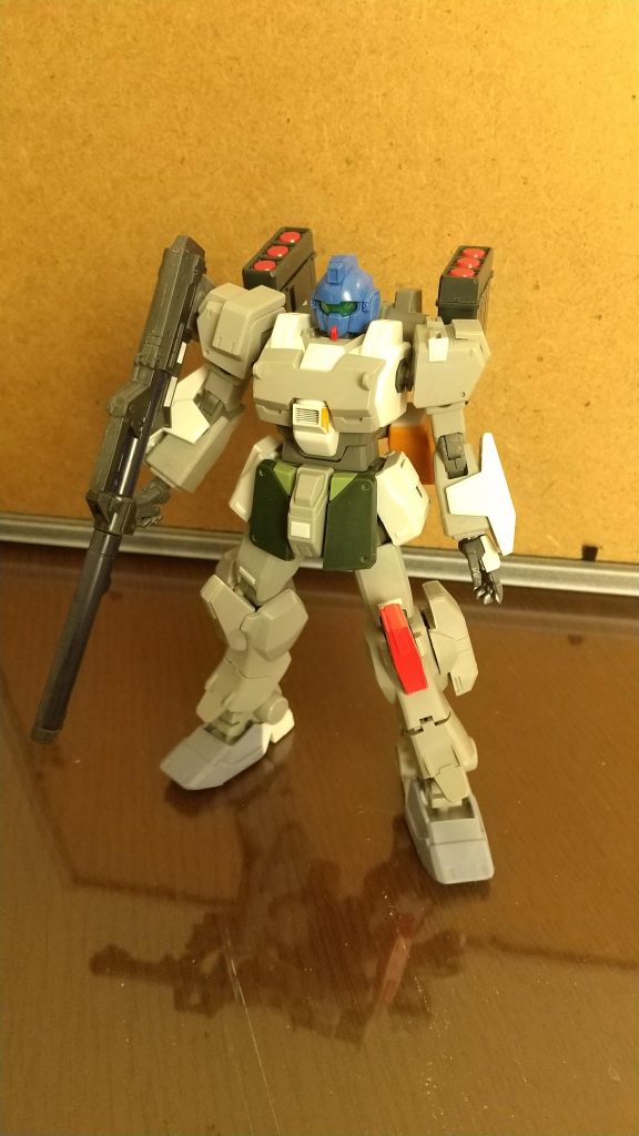 ミキシング途中です。この時は不安で仕方がありませんでした。部品の欠品が多かったので色々試行錯誤しております。