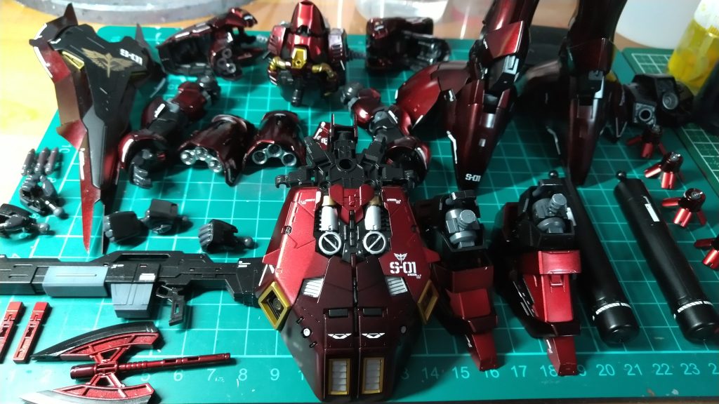 最終工程クリア待ち。今回は作成がサクサクだったので、写真撮り忘れてました。