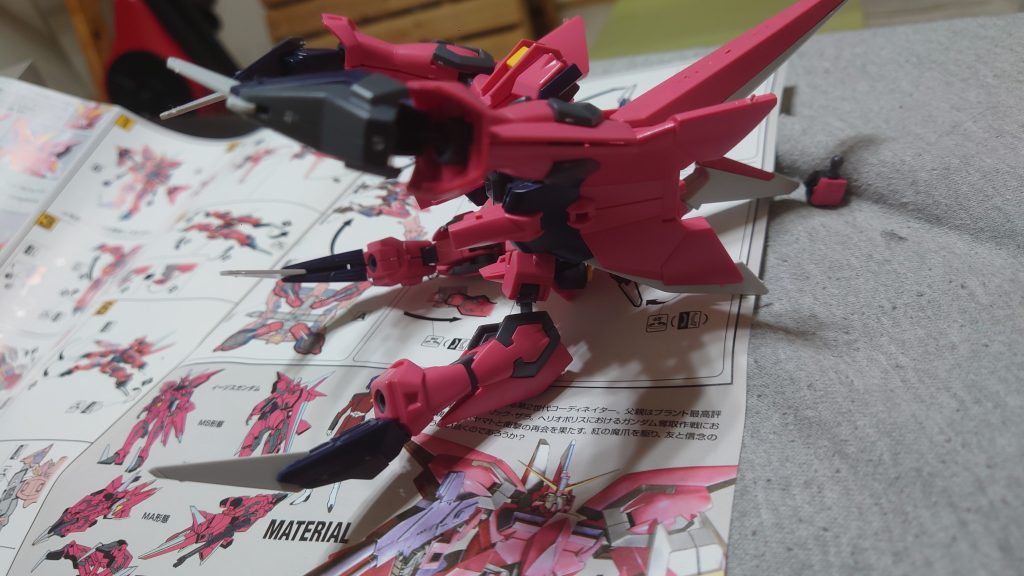 旧キットなのにストレスなく可動しました。すごいです