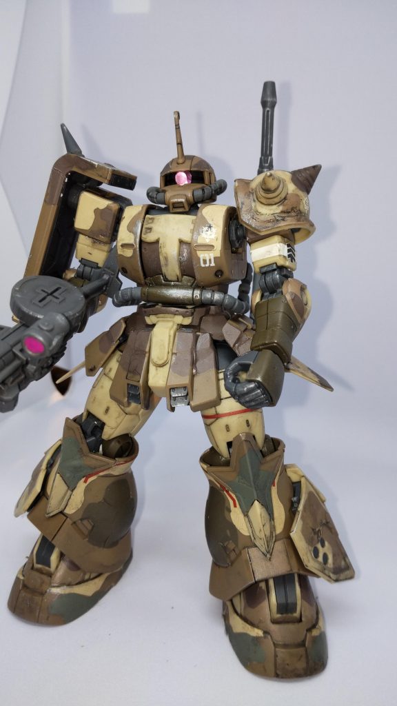 高機動型ザク地上用(エグバ機)–5枚目/制作者：ウナギ