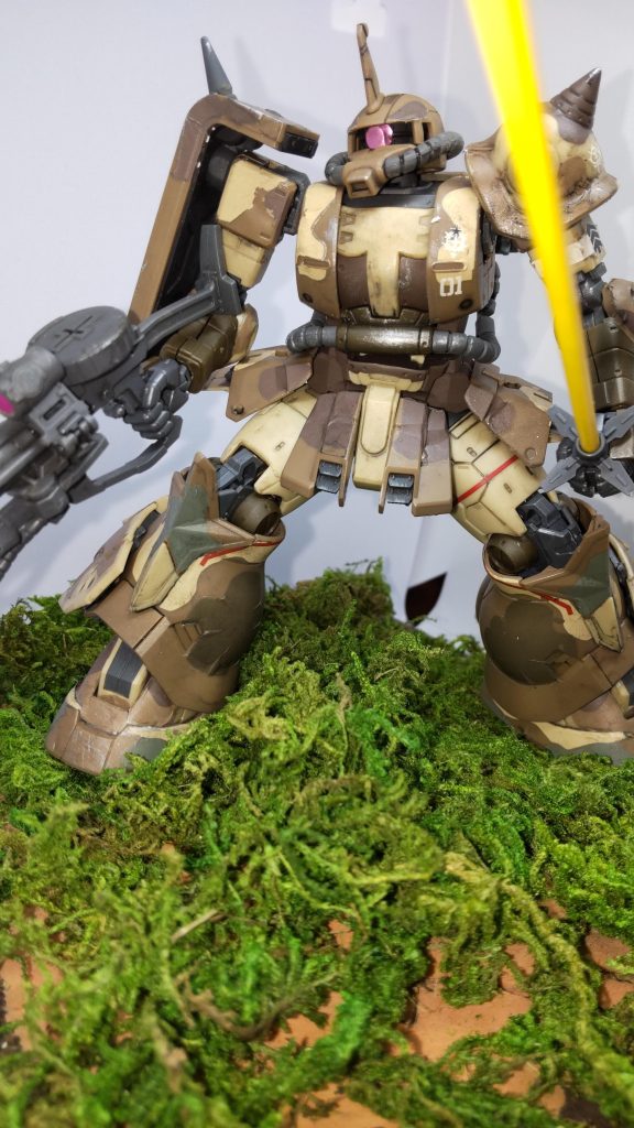 ヒートサーベル持たせました