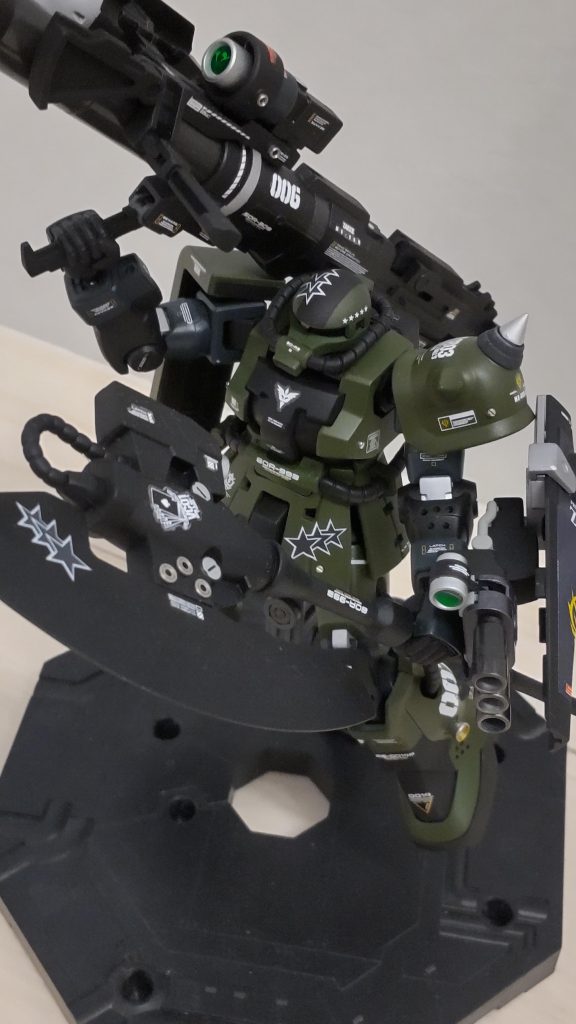 重装備ザク高機動型–5枚目/制作者：ノグチ ヒロシ