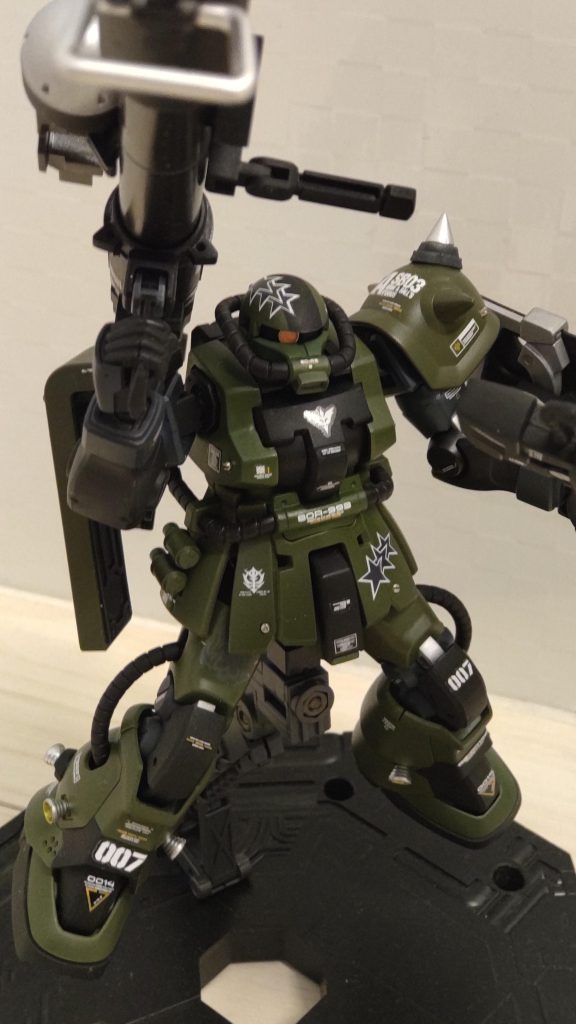 重装備ザク高機動型–4枚目/制作者：ノグチ ヒロシ