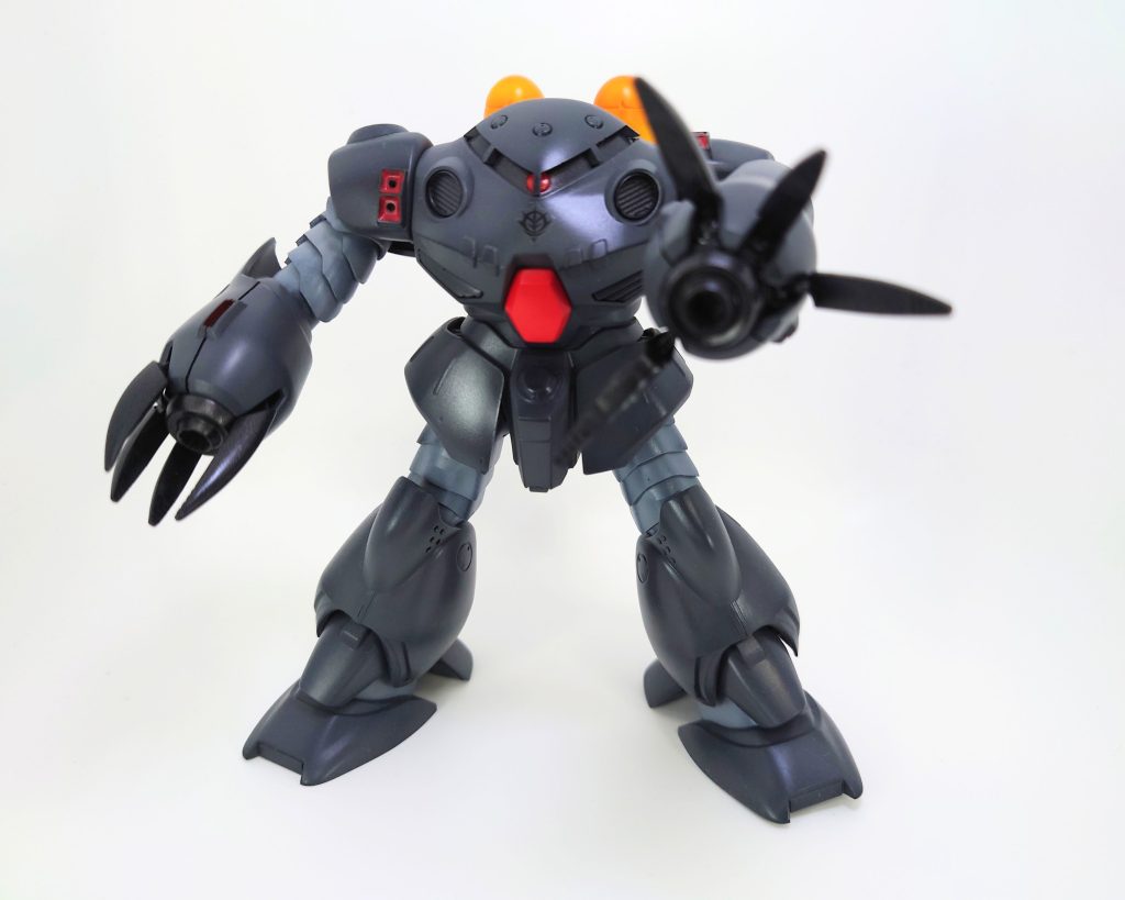 HGUCシリーズの中でも古いキットなので可動はお察しです^^;それでもキット化してくれただけでも感謝です！