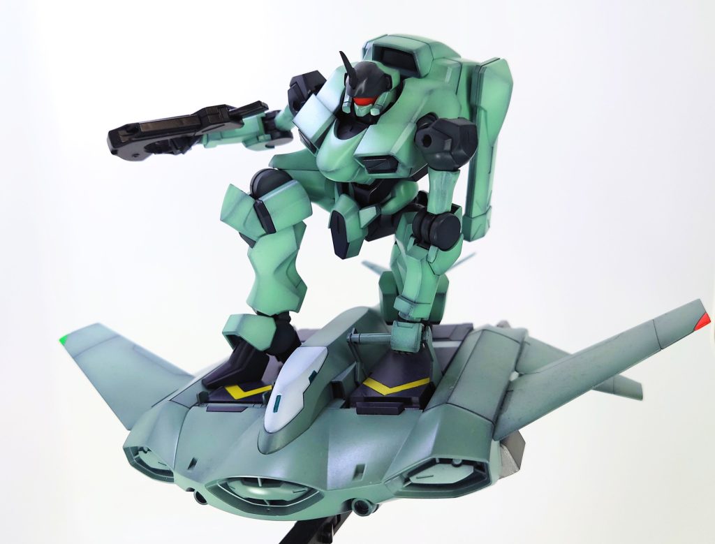 ティックバランと一緒にパッケージアートのポーズ😁最後までご覧いただきありがとうございます。こちらの完成品はヤフオクに出品しました❗