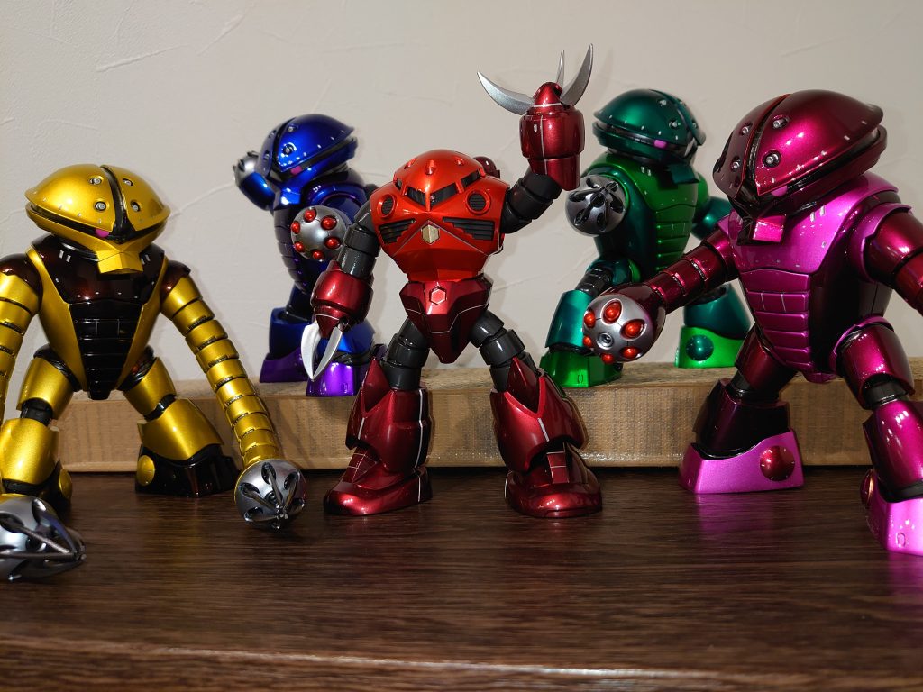 ジャブローに入っちゃうよぉ～、ジャブロー・ファイブ❗