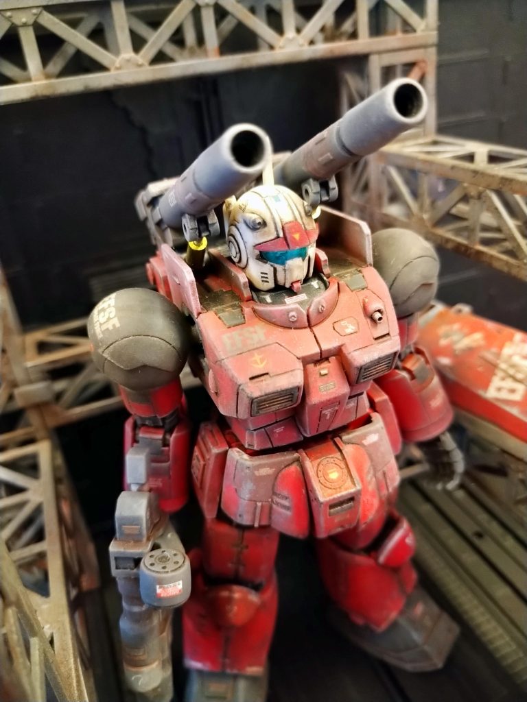 キャノン砲を背負ったので「ガンキャノン」w