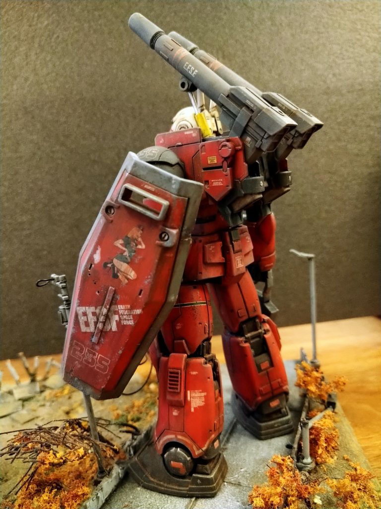 不審者のようですが、ガンキャノンです