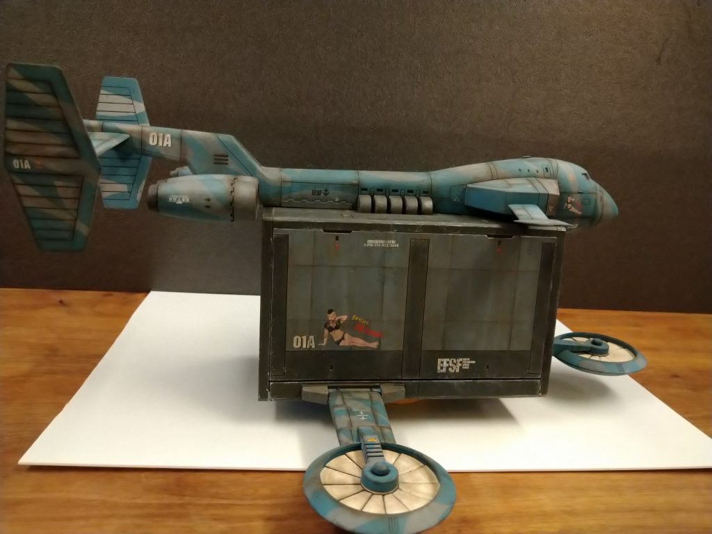 悔やんでも仕方がありません♪折角なので、この輸送機本来の目的を達成します。