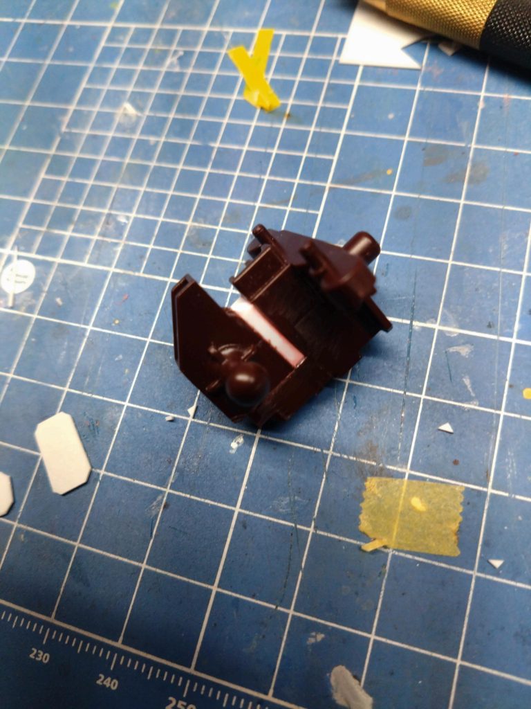 股関節延長。写真を取り忘れましたが足首にイエローサブマリンの「関節技、ダブルボールジョイント」を入れて延長&稼働を広く。