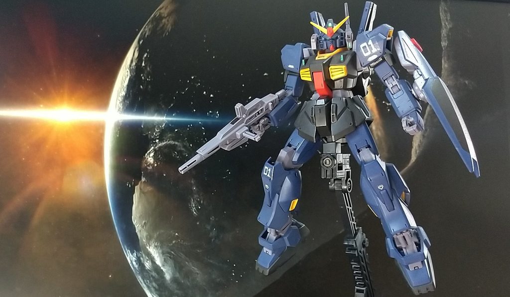 HG ガンダムMk-Ⅱ(ティターンズ仕様)–3枚目/制作者：Hammer Smith