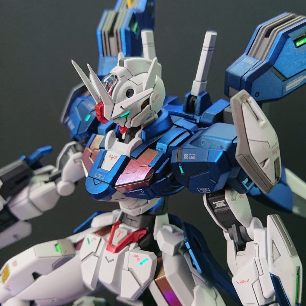 エアリアル改修型 (マットキャンディ塗装)｜hiro117さんのガンプラ作品
