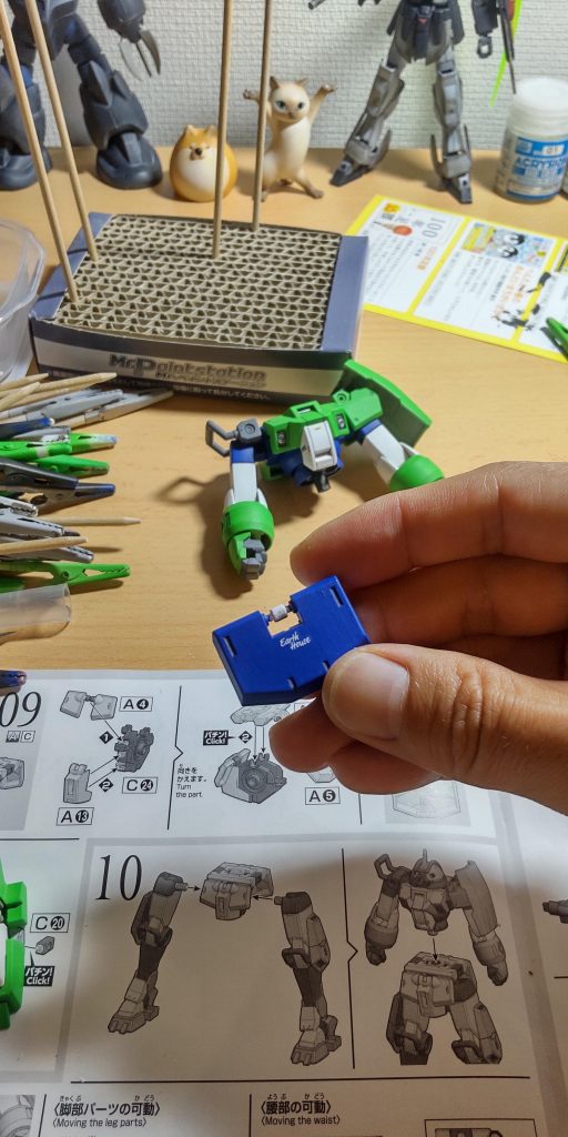 塗装後にデカール、スミ入れ、つや消しコートで仕上げました。 やってみて、初めて使うアクリジョンカラーは隠蔽力確認で試し塗り必要と思いました💦ここまでご覧いただきありがとうございました😌