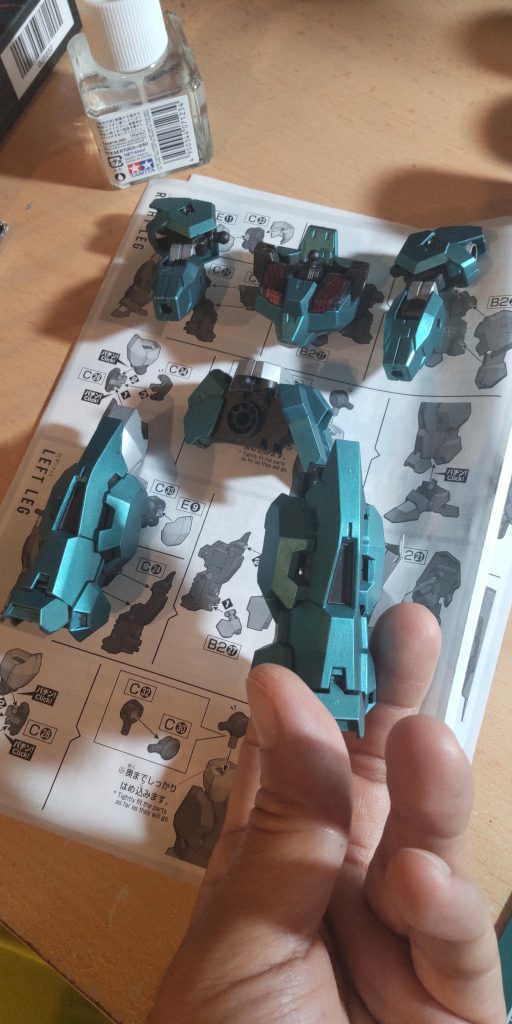 つや消しコートを吹いて仕上げました。